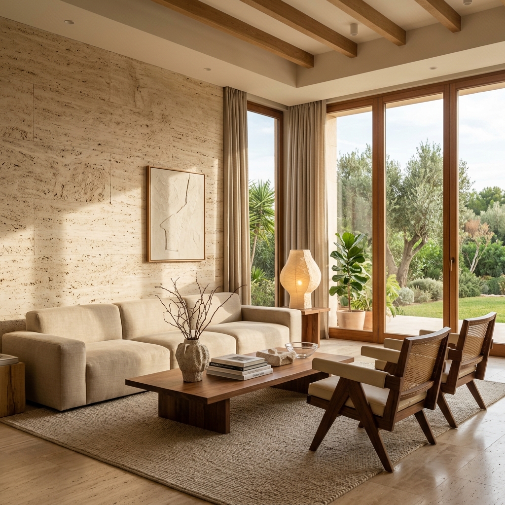 Minimal luxury living room by क'Laa